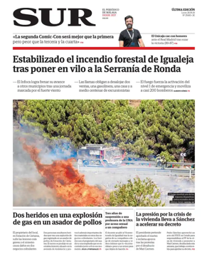 Cover of Diario Sur_Ultima