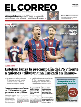 Cover of El Correo (Gipuzkoa)