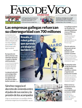 Cover of Faro de Vigo (Ourense)