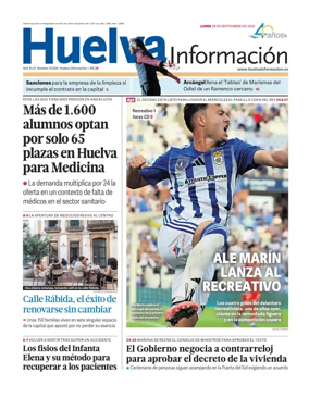 Cover of Huelva Informacion