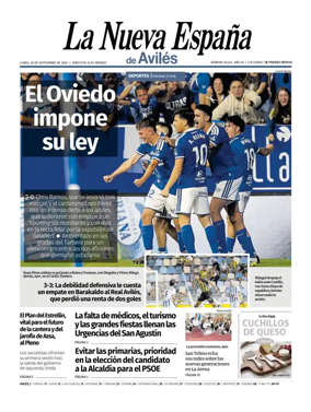 Cover of La Nueva Espana (Aviles)