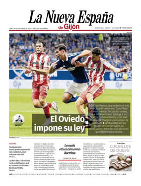 Cover of La Nueva Espana (Gijon)