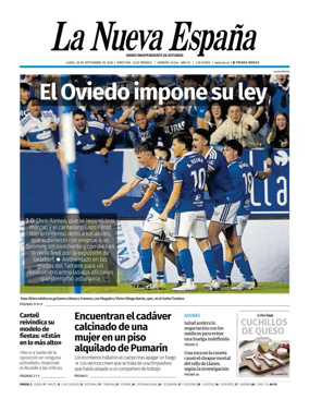 Cover of La Nueva Espana (Oviedo)