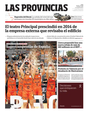 Cover of Las Provincias_(Valencia)