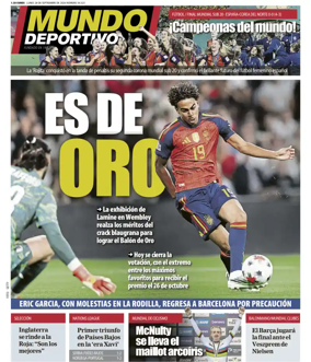 Cover of Mundo Deportivo (Barcelona)