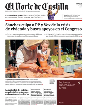 Cover of Norte de Castilla (Palencia)