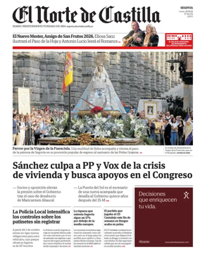 Cover of Norte de Castilla (Segovia)