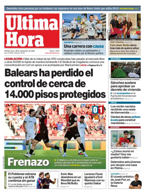 Cover of Ultima Hora