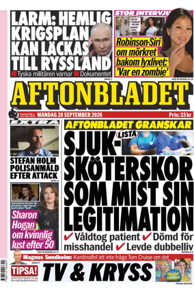Cover of Aftonbladet
