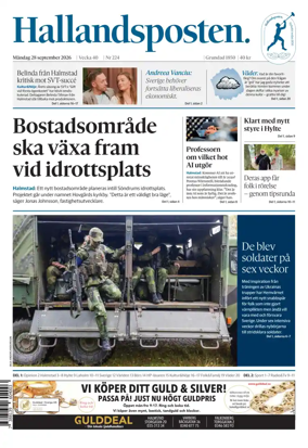 Cover of Hallandsposten