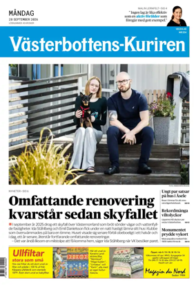 Cover of Vasterbottens-Kuriren
