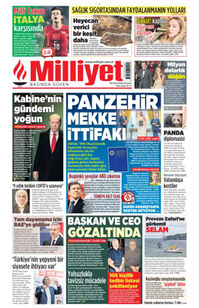 Cover of Milliyet