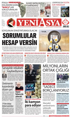 Cover of Yeni Asya