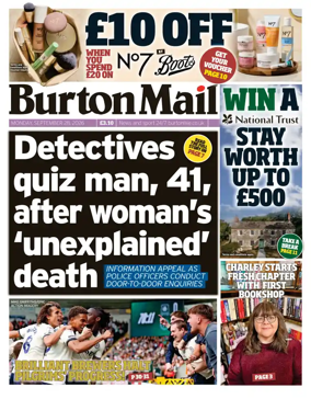 Cover of Burton Mail