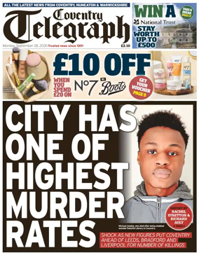 Cover of Coventry Telegraph