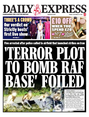 Cover of Daily Express
