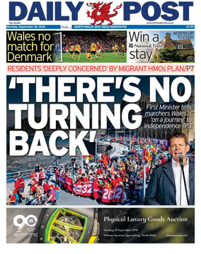 Cover of Daily Post (North Wales)