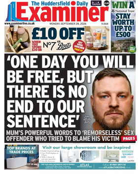 Cover of Huddersfield Daily Examiner