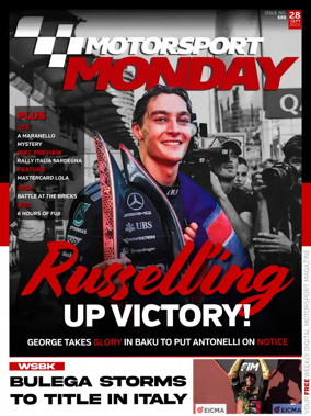 Cover of Motorsport Monday