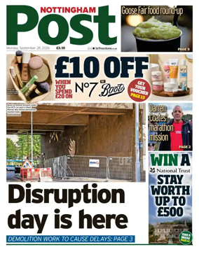 Cover of Nottingham Post