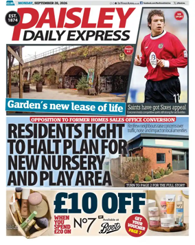 Cover of Paisley Daily Express