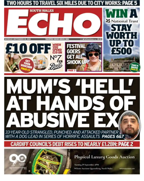Cover of South Wales Echo