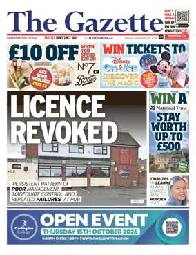 Cover of Teesside Evening Gazette