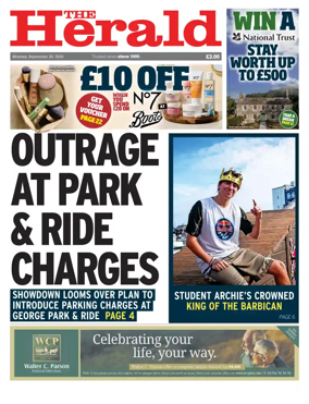 Cover of The Plymouth Herald