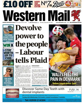 Cover of Western Mail
