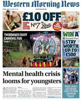 Cover of Western Morning News