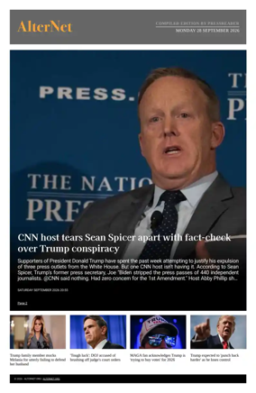 Cover of AlterNet