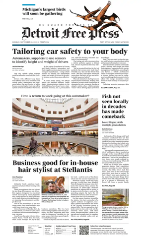 Cover of Detroit Free Press