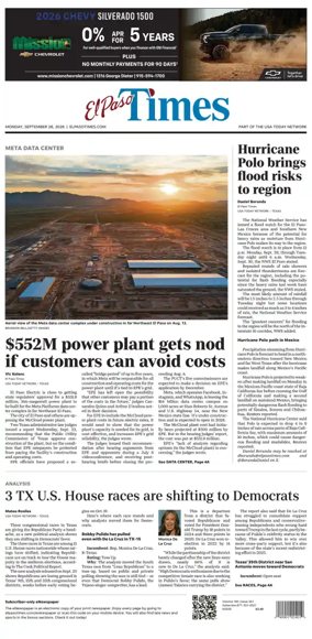 Cover of El Paso Times