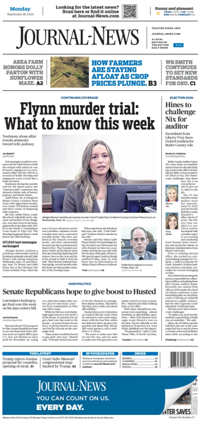 Cover of Hamilton Journal News