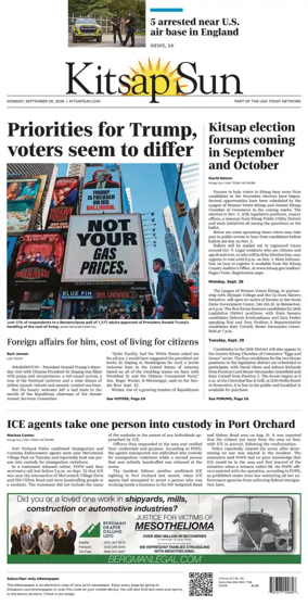 Cover of Kitsap Sun