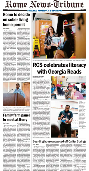 Cover of Rome News-Tribune
