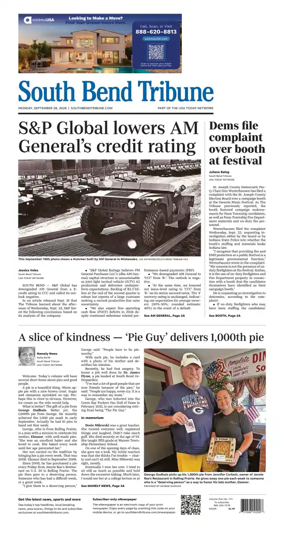 Cover of South Bend Tribune