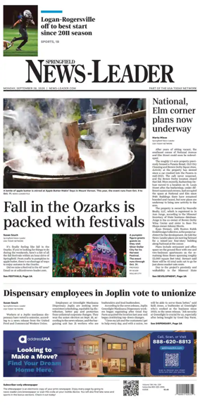 Cover of Springfield News-Leader