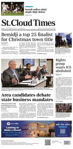 Cover of St. Cloud Times