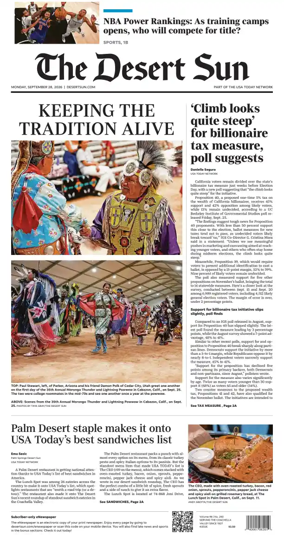 Cover of The Desert Sun