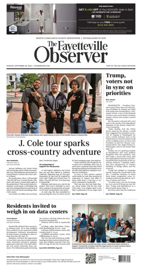 Cover of The Fayetteville Observer