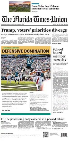 Cover of The Florida Times-Union