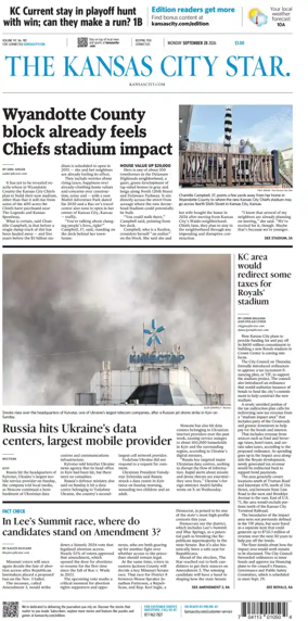 Cover of The Kansas City Star