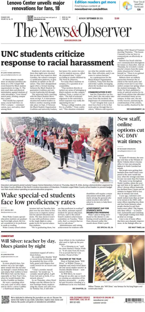 Cover of The News & Observer