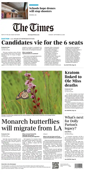 Cover of The Times (Shreveport)