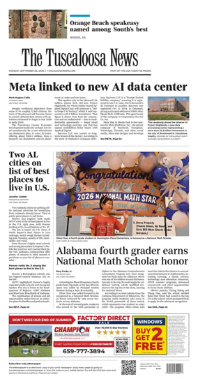 Cover of The Tuscaloosa News