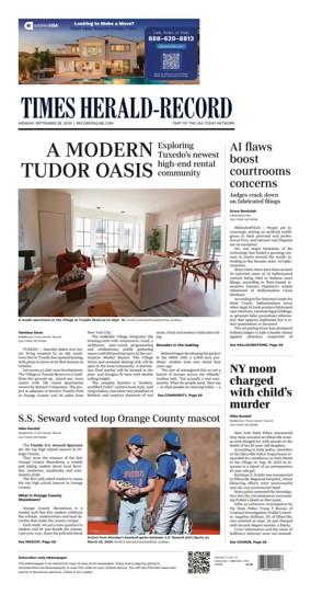 Cover of Times Herald-Record