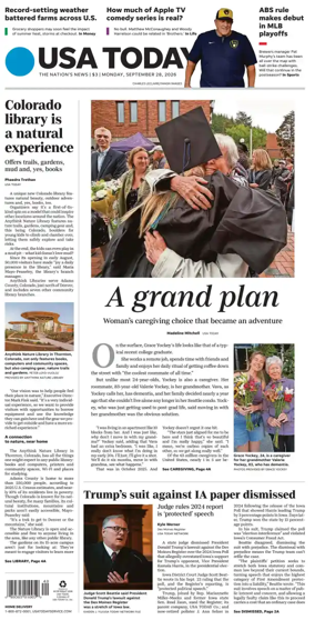 Cover of USA TODAY US Edition