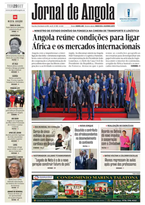 Cover of Jornal de Angola