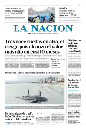 Cover of La Nacion